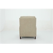 Barcalounger Fairview Push Thru The Arms Recliner in Cashmere Stone