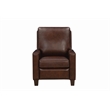 Barcalounger Fairview Push Thru The Arms Recliner in Elway Fudge