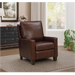 Barcalounger Fairview Push Thru The Arms Recliner in Elway Fudge