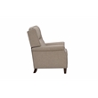 Barcalounger Shasta Push Thru The Arms Recliner in Linen Gray