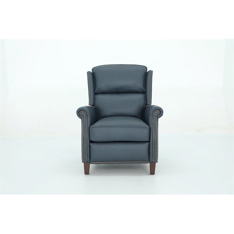 Barcalounger Shasta Push Thru The Arms Recliner in Santa Fe Ocean