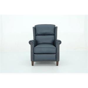 Barcalounger Shasta Push Thru The Arms Recliner in Santa Fe Ocean