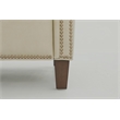 Barcalounger Shasta Push Thru The Arms Recliner in Cashmere Stone