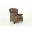 Barcalounger Shasta Push Thru The Arms Recliner in Oasis Walnut