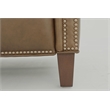 Barcalounger Shasta Push Thru The Arms Recliner in Oasis Walnut