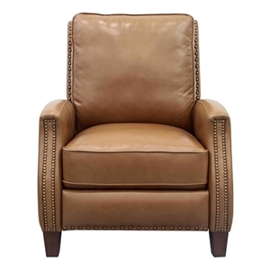 Barcalounger Melrose Push Thru The Arms Recliner in Shoreham Ponytail