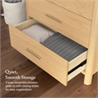 Vera 3 Drawer Dresser in Beige