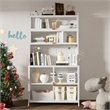 Auro Nest Home 73'' Tall Kitchen Pantry Cabinet in White