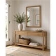 Finn & Louise Chatham Mirror in Warm Maple - Brown - Wood - Transitional