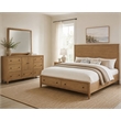 Finn & Louise Chatham Mirror in Warm Maple - Brown - Wood - Transitional