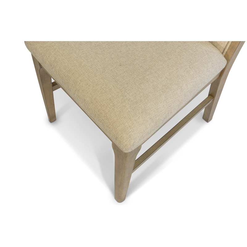 Finn & Louise Rio Vista Side Chair in Muted Earth Tones and Clay (Set of 2)