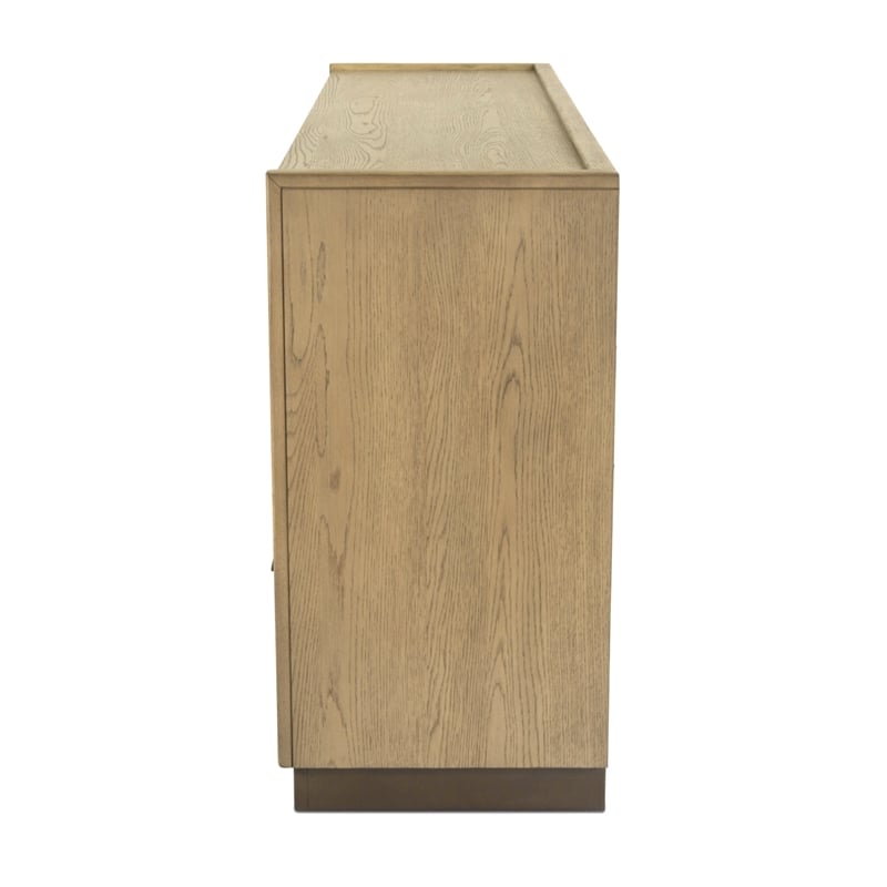 Finn & Louise Rio Vista Woven 6 Drawer Dresser in Earth Tones & Clay
