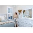 Finn & Louise Point Breeze 7 Drawer Dresser in White & Soft Grey Glaze