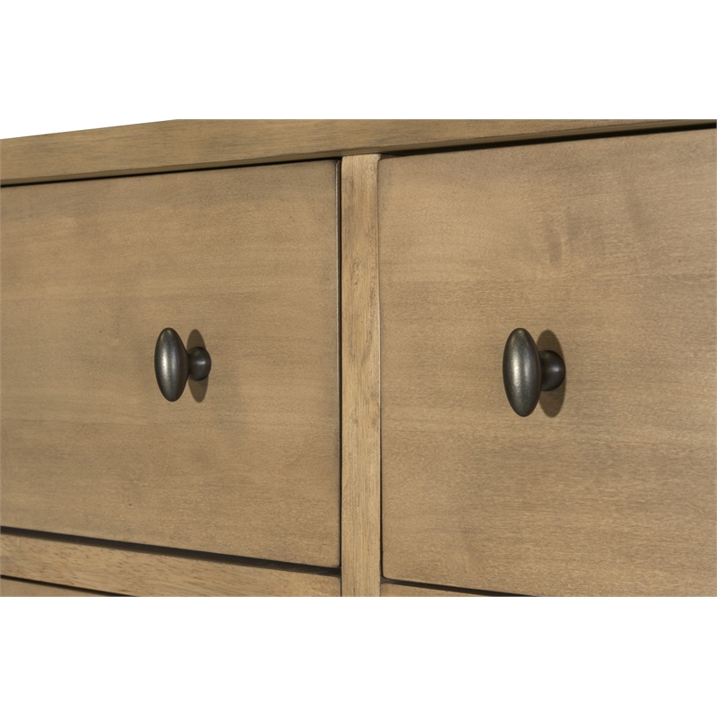 Finn & Louise Chatham 6 Drawer Dresser in Warm Maple Finish