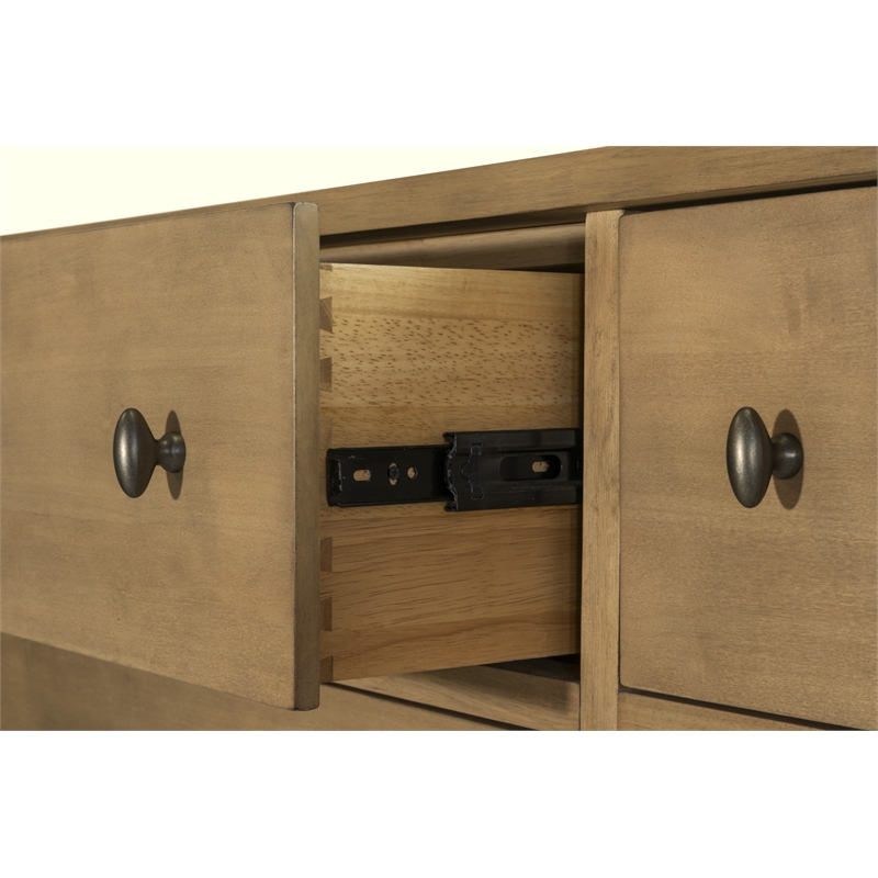 Finn & Louise Chatham 6 Drawer Dresser in Warm Maple Finish