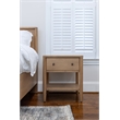 Finn & Louise Chatham 1 Drawer Nightstand in Warm Maple Finish