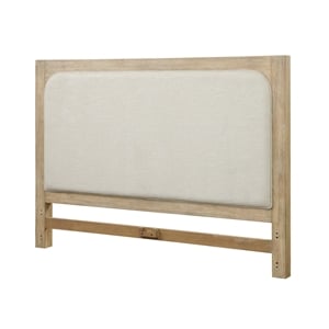 Finn & Louise Hyde Park Queen Headboard in Tan Natural & Cream