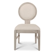 Manhattan Valley - Upholstered Side Chair - Set of 2 - Wood - Rose