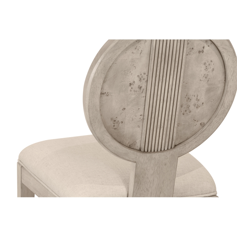 Manhattan Valley - Upholstered Side Chair - Set of 2 - Wood - Rose
