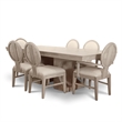 Manhattan Valley - Upholstered Side Chair - Set of 2 - Wood - Rose