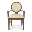 Manhattan Valley - Upholstered Arm Chair - Set of 2 - Wood - Chestnut