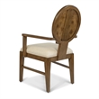 Manhattan Valley - Upholstered Arm Chair - Set of 2 - Wood - Chestnut
