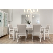 Point Breeze - Upholstered Arm Chair - Set of 2 - Wood - White