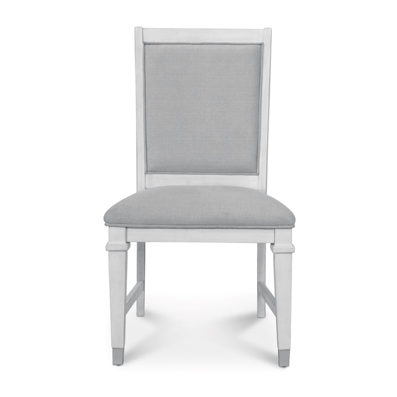 Point Breeze - Upholstered Side Chair - Set of 2 - Wood - White