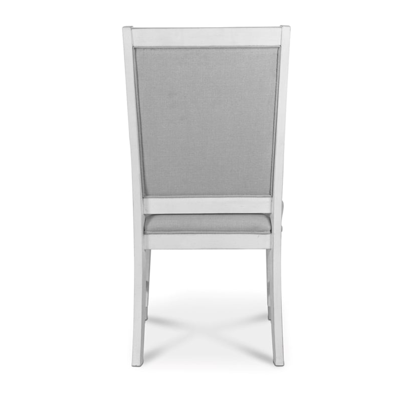 Point Breeze - Upholstered Side Chair - Set of 2 - Wood - White