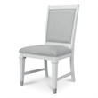 Point Breeze - Upholstered Side Chair - Set of 2 - Wood - White