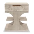 Manhattan Valley - 1 Drawer Accent Nightstand - Dusty Rose Finish - Wood