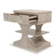 Manhattan Valley - 1 Drawer Accent Nightstand - Dusty Rose Finish - Wood
