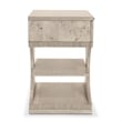 Manhattan Valley - 1 Drawer Accent Nightstand - Dusty Rose Finish - Wood