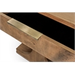 Manhattan Valley - 1 Drawer Accent Nightstand - Wood - Chestnut