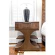Manhattan Valley - 1 Drawer Accent Nightstand - Wood - Chestnut