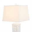 Sea Horse White Coastal Lamps USB Charging port (Set of 2) 3-Way Switch