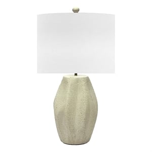 Milo - 25&quot Table Lamp - Set of 2 - Limestone finish - Concrete
