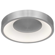 Alteck Stellar 14 inch Aluminum LED Outdoor Flush Mount in Silver