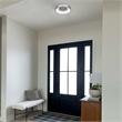Alteck Stellar 14 inch Aluminum LED Outdoor Flush Mount in Silver