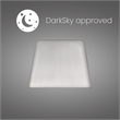 Alteck Bull 5.5 inch Brushed Aluminum LED Outdoor Wall Light