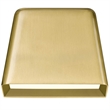 Alteck Bull 5.5 inch Aluminum LED Outdoor Wall Light in Brushed Brass