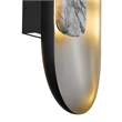 Alteck Marilyn 20 inch Aluminum LED Outdoor Wall Light in Black