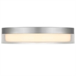 Alteck Sunspot 12 inch  LED Outdoor Flush Mount in Silver