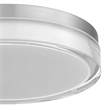 Alteck Sunspot 12 inch  LED Outdoor Flush Mount in Silver
