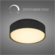 Alteck Channel 9 inch LED Outdoor Flush Mount