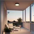 Alteck Channel 9 inch LED Outdoor Flush Mount