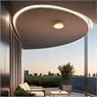 Alteck Channel 9 inch LED Outdoor Flush Mount