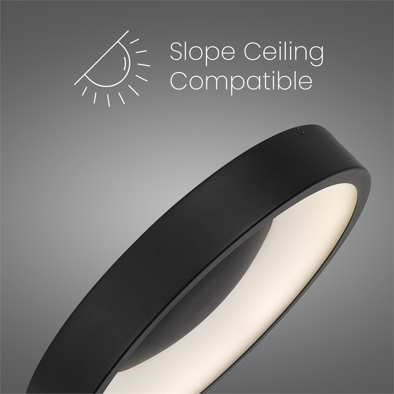 Alteck Stellar 14 inch LED Outdoor Flush Mount