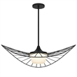 Alteck New Wave 34 inch LED Outdoor Pendant in Black