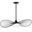 Alteck New Wave 34 inch LED Outdoor Pendant in Black